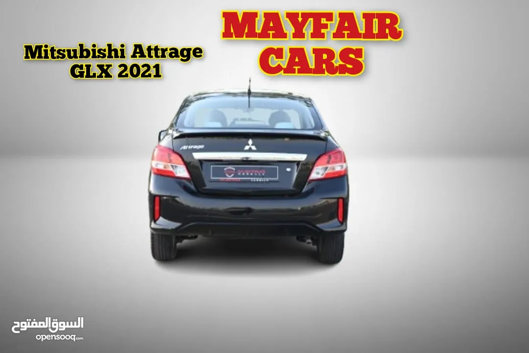 0% DP - 1 YEAR WARRANTY - ATTRAGE GLX 2021 - LOW MILEAGE - FIRST OWNER - CRUISE CONTROL