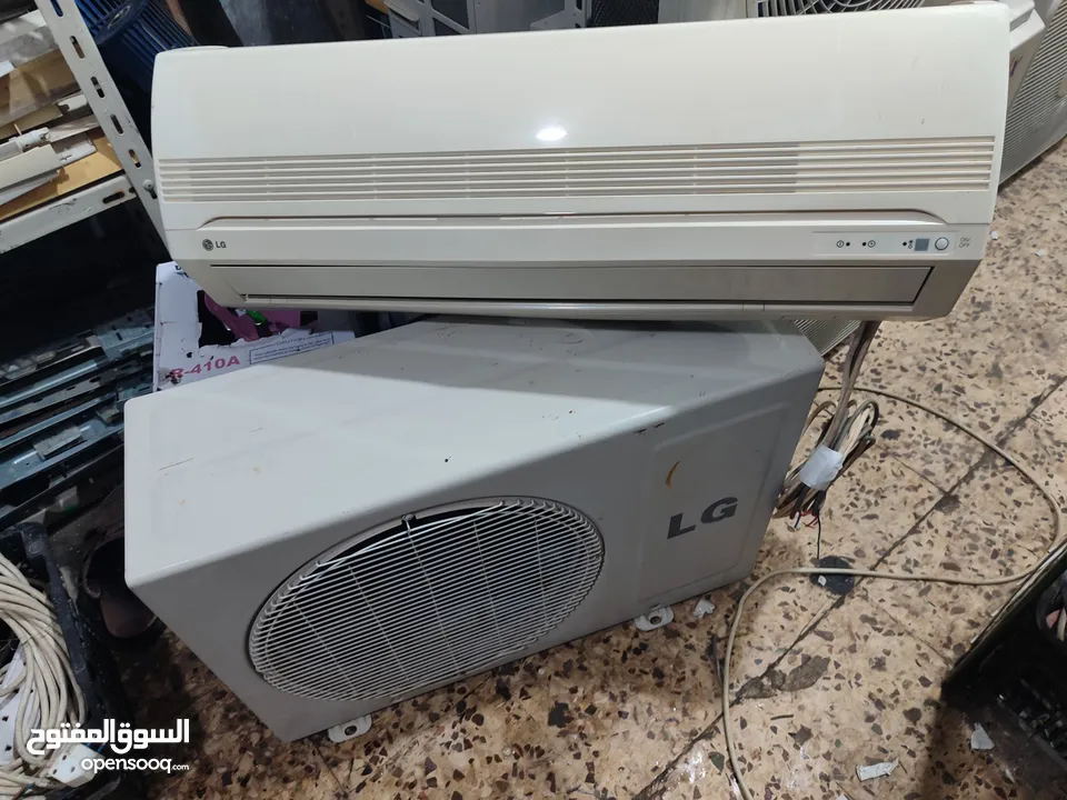 مكيفات: ال جي عادي في حالة ممتازة شامل التركيب كفالة شهر