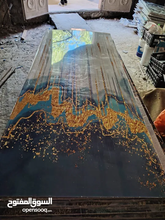 الواح بديل الرخام الصناعي  3D رسومات حقيقية 100 في 100