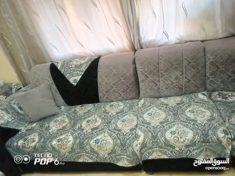 طقم كنب+بوفيه للبيع