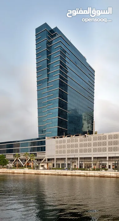 "مكتب للإيجار في الخليج التجاري بمساحة 809 قدم مربعة في برج بايس ووتر،