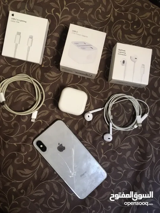 ايفون 256GB x للبيع مساحة