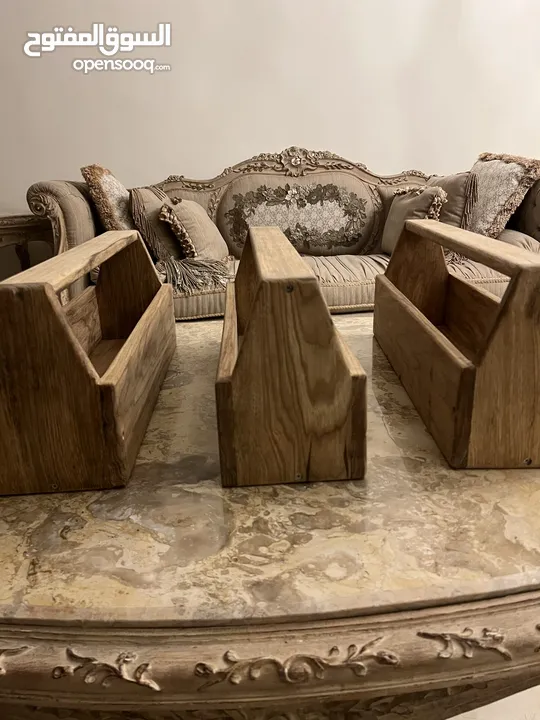معالف دجاج خشبية - صناعة يدوية