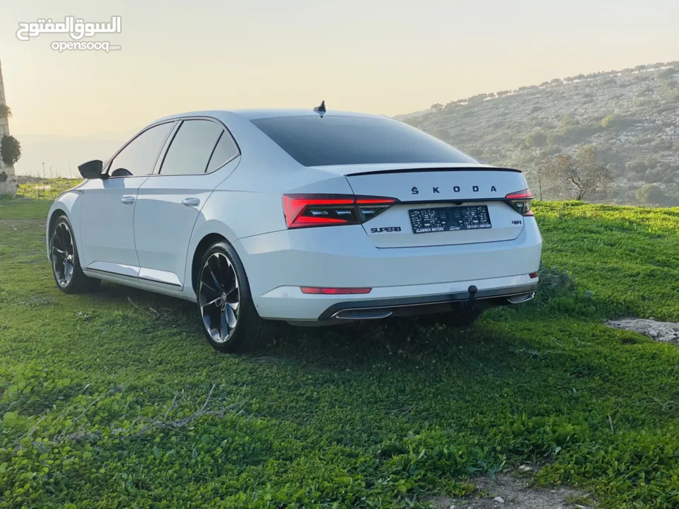 اسكودا سوبيرب سبورت لاين فل الفل ŠKODA SUPER B SPORT LINE FACE