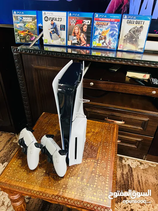 Playstation 5 Slim Blueray  بلاستيشن 5 سلم