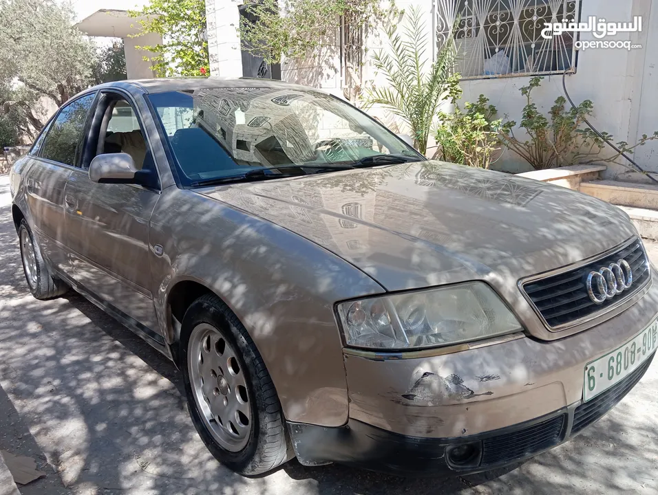 أودي a6 2400 موديل 2002  للبيع السعر على 25000على نقدي الله يبارك لصاحب نصيب