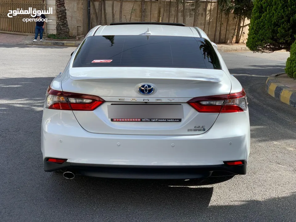 تويوتا كامري هايبرد 2024 بحال الوكاله أعلى صنف 7 جيد
