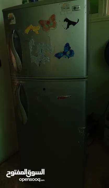 ثلاجه LG مستعملهه لللبيع