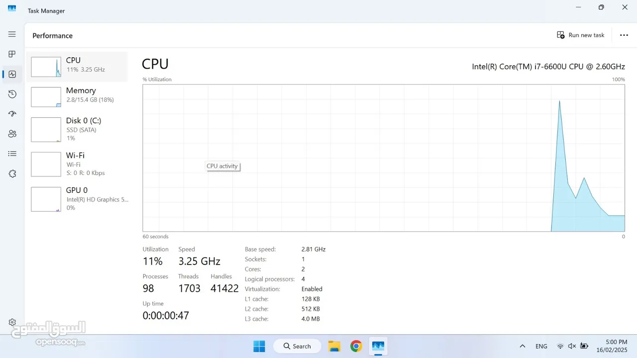 Hp elitebook 1040 g3 i7 6th Generation 16 GB RAM 256 SSD