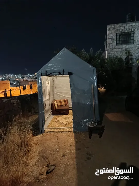 خيمة مميزة لأصحاب الأراضي والفناءات!