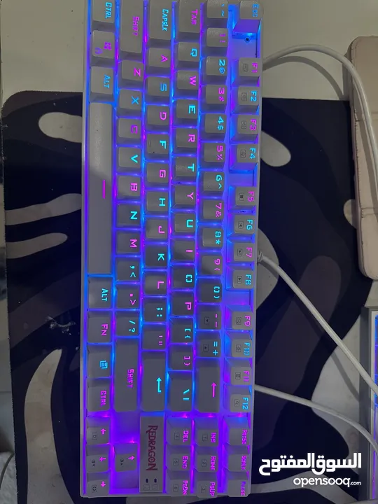 keyboard redragon rgb with application on pc you can download