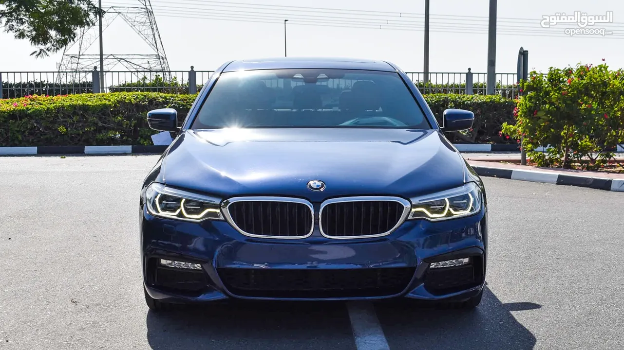 2018 BMW 540 //Gcc Low mileage No Accidents No Paint