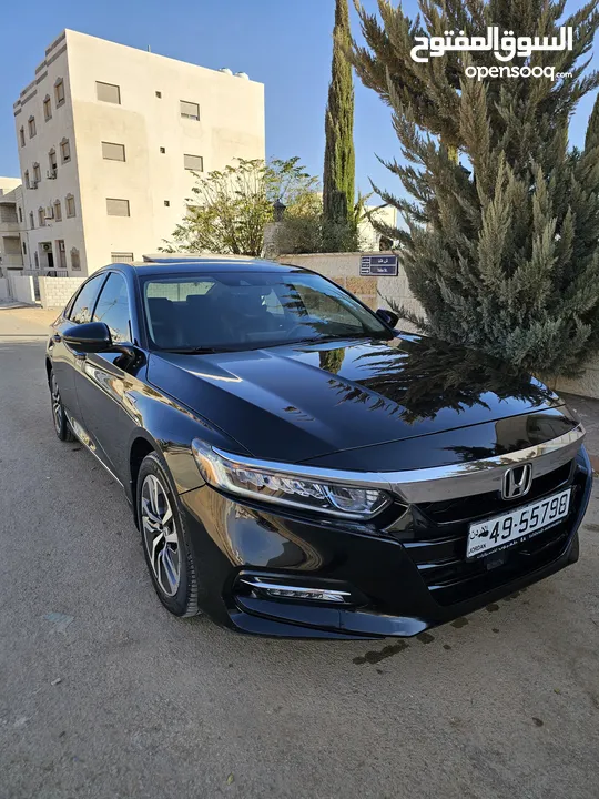 هوندا اكورد هايبرد 2018 ممشى قليل فل كامل