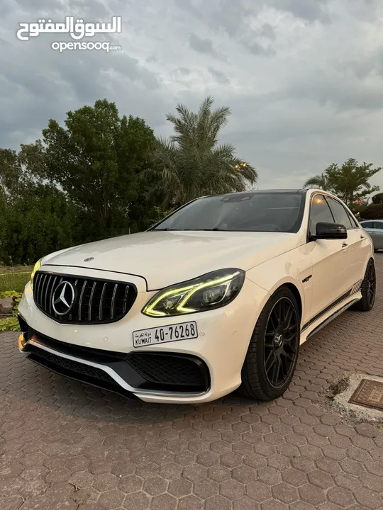 مرسيدس E63s AMG مويل 2015 بحالة فوق الممتازة