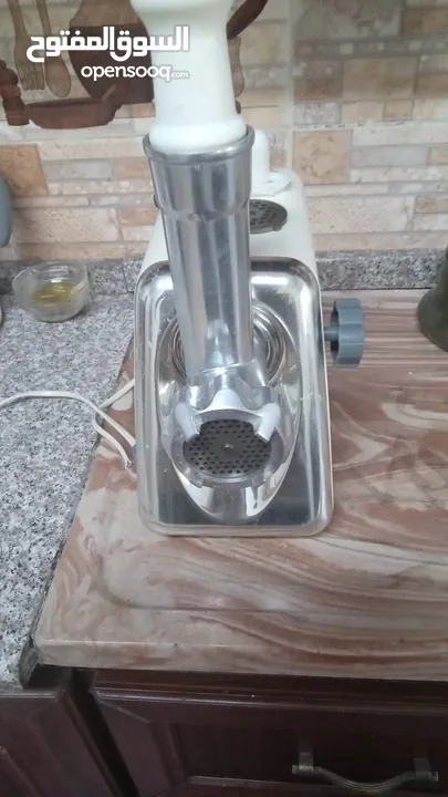 مفرمه لحمه شبه جديد استخدام بسيط