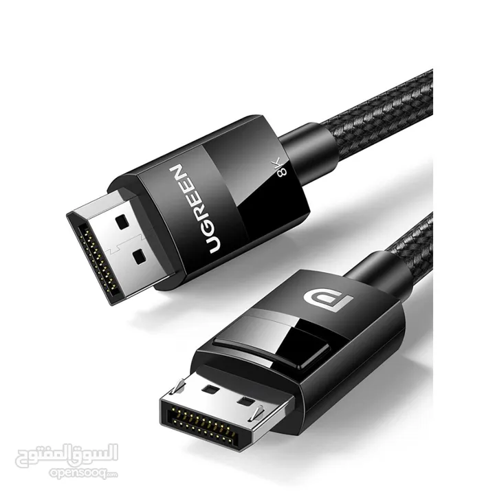 UGREEN DP114 Display Port Male to Male Cable- 1.5M وصلة شاشة يوجرين ديسبلاي