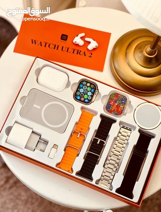 Watch Ultra 2 – أحدث إصدار باقة متكاملة من الإكسسوارات والتقنيات في علبة واحدة!