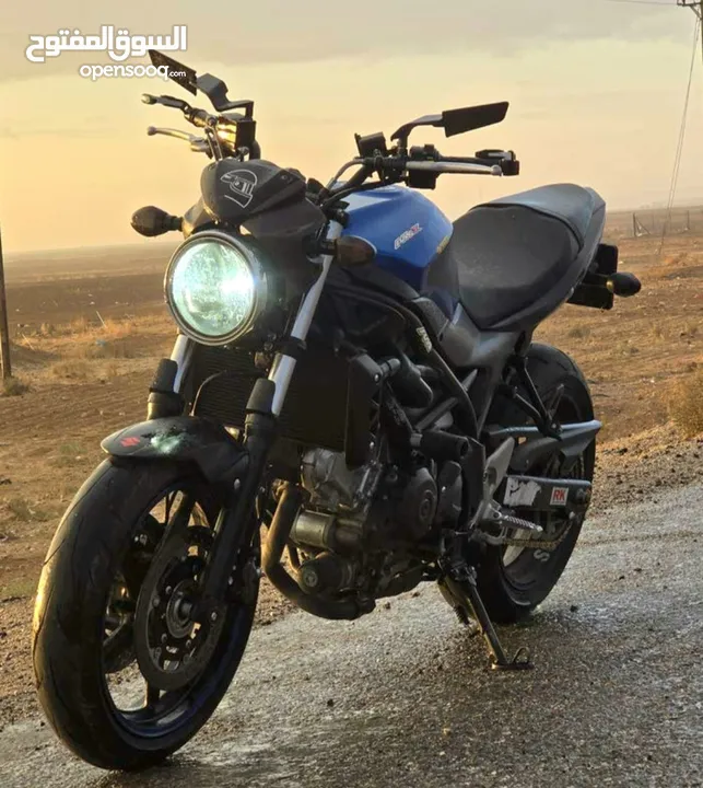suzuki sv650   موديل 2017  ABS)