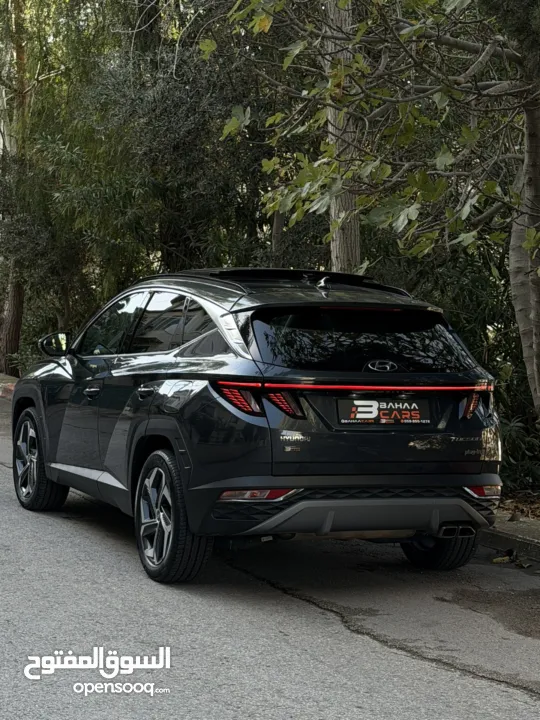 هونداي توسان 4/4 هايبرد plug-in ترخيص 2022 فل مع بانوراما  137000 كاش