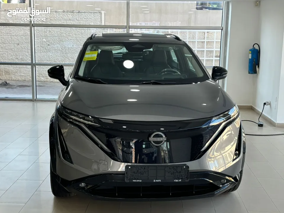 NISSAN AIRYA نيسان اريا كهربائيه 2024 كفالة مجموعة بسطامي والصاحب 3 سنوات او 100000كم