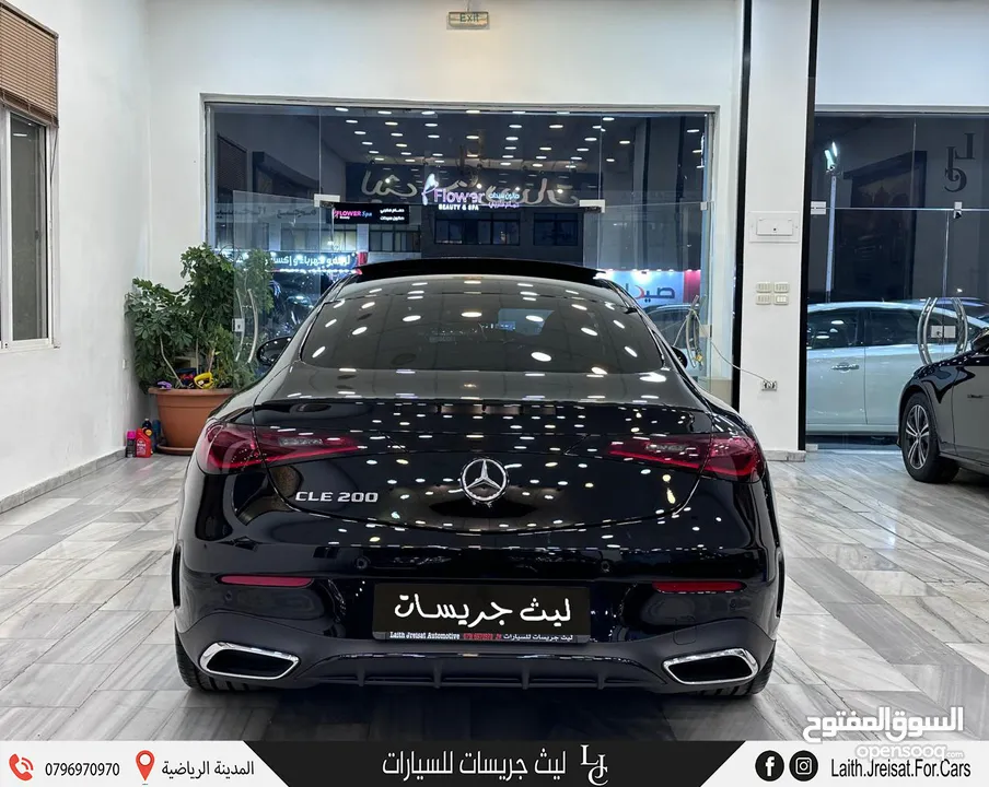 مرسيدس سي ال اي نايت بكج مايلد هايبرد 2024 Mercedes CLE200 Coupe AMG Kit Night Package