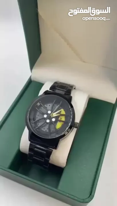 ساعة الجنط الشبابية المميزة / متحركة من الداخل