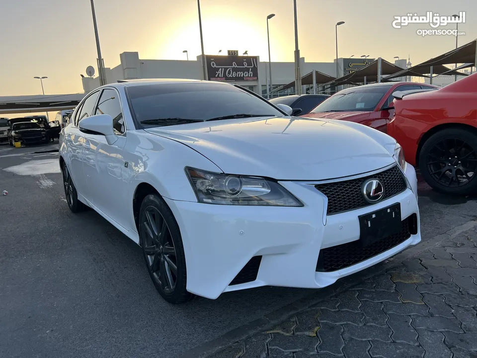 لكزس GS350 F-Sport موديل 2015 وارد امريكا دفع خلفى فل اوبشن