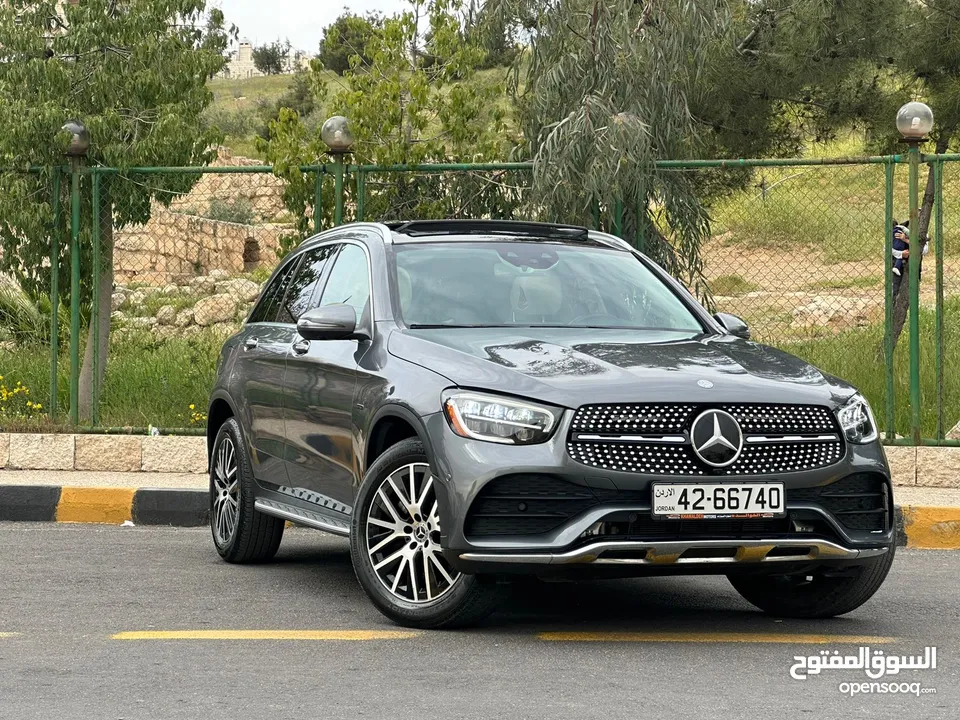 GLC 350e 2020 PlugIn مرسيدس بلج ان هايبرد فحص كامل جمرك جديد فل الفل