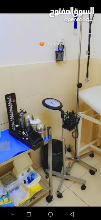 عيادة طب عام مجهزة للضمان في جبل النزهه