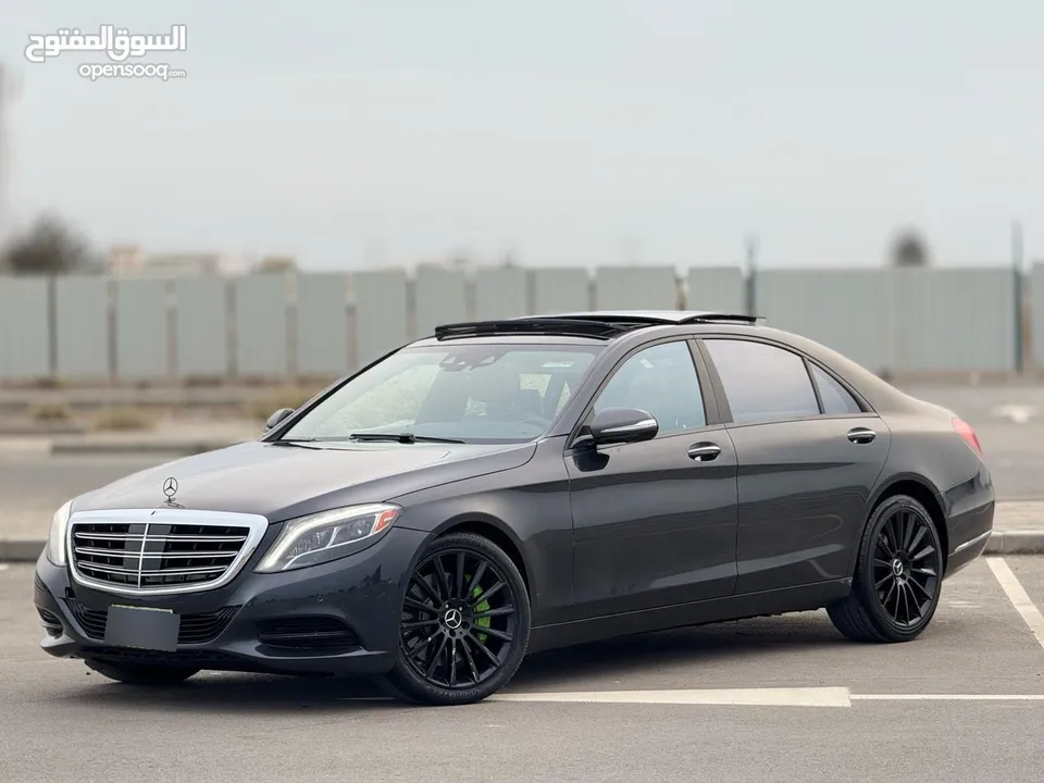 مرسيدس S550 رمادي 2017 4 فصوص للبيع