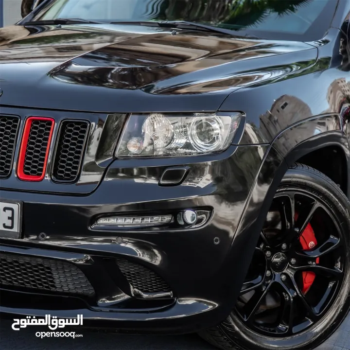 اصلي ‏jeep Grand  Cherokee Srt8 2013 جيب srt اصلي