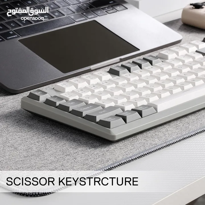 Redragon BK7114 Low-Profile Wireless Computer Keyboard كيبورد وارليس ريدراجون خفيف