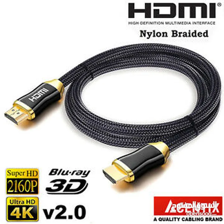 Cable HDMI (وصلات)   4K