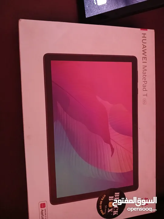 تابلت هواوي matepad T10s بحال الوكاله مع الكرتونه  والشاحن الأصلي