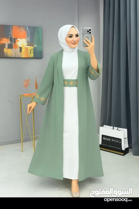 اطقم ستاتي بأشكال مختلفة ومميزة ع شكل بشت ، شكل قصة جاكيت....