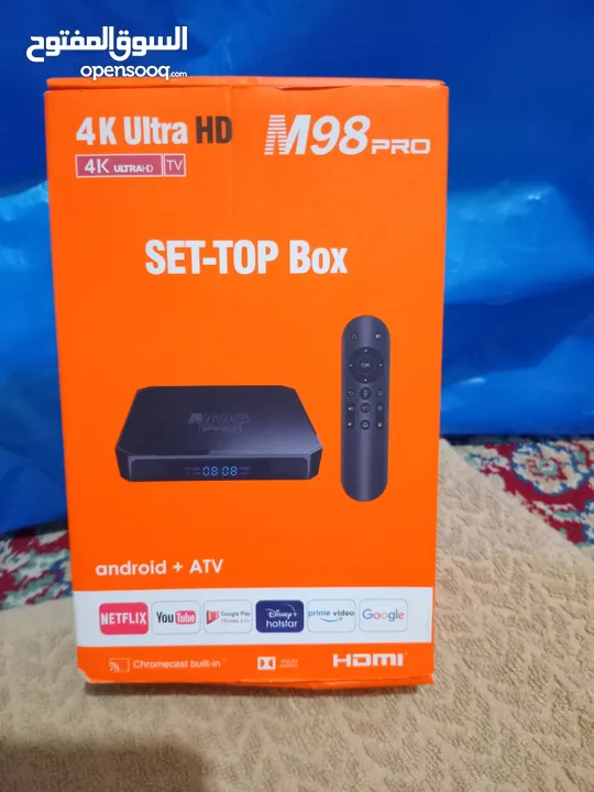 رسيفرات( TV BoX) الحديثة تدعم فتح قنوات مشفرة ربط بقوقل وتعرض كل ما علي الهاتف من تطبيقات علي الشاشة