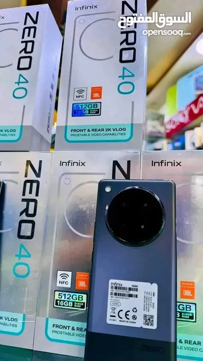 جهاز جديد بالكرتونة Zero 40 رام 16 جيجا 512 مكفول سنة متوفر توصيل