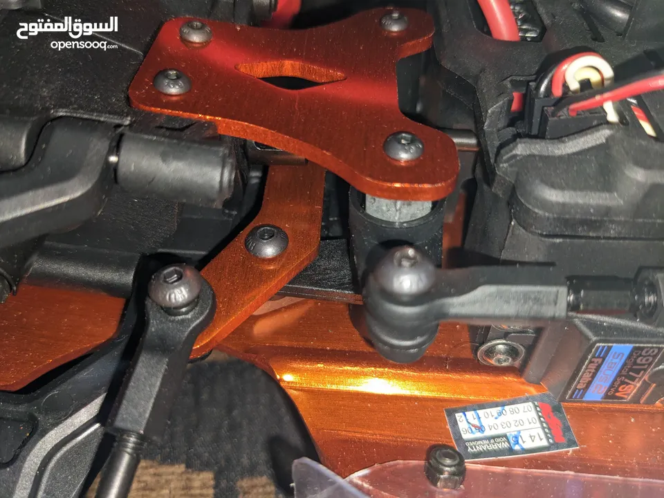 سياره RC 4x4 ماركه كاسيموتو kasemoto جديده  cacapibality 6S lipo battery مع قطع غيار كامله