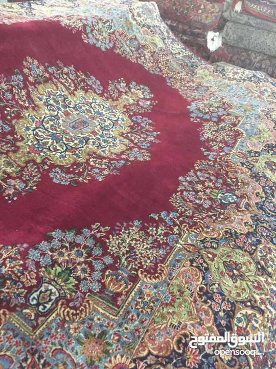 Iranian handmade carpet whit natural color