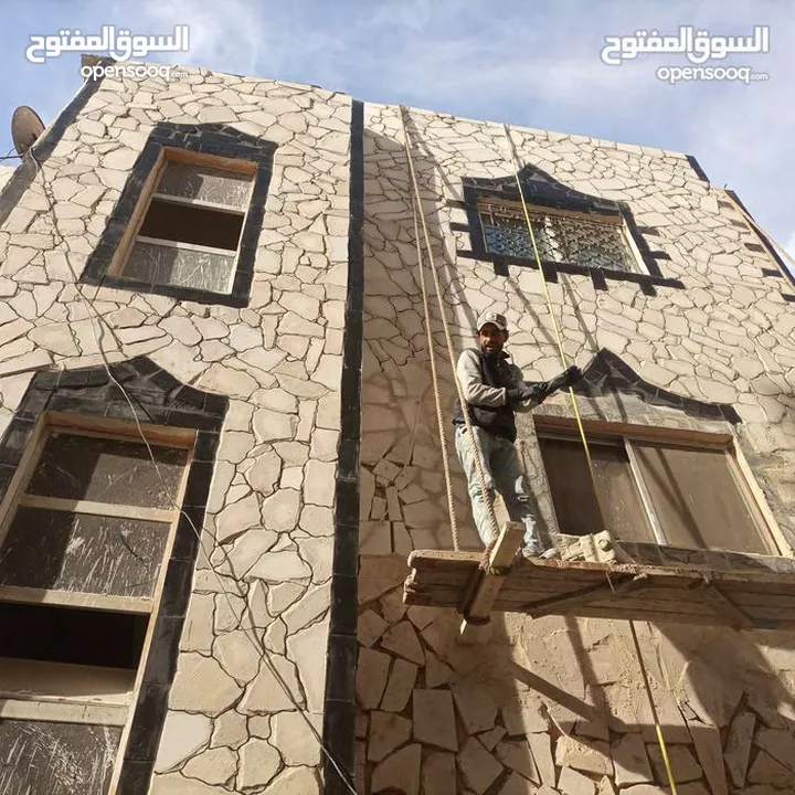 تركيب جميع انواع الحجر والشحف وجميع انواع الديكورات في داخل انحاء المملكه