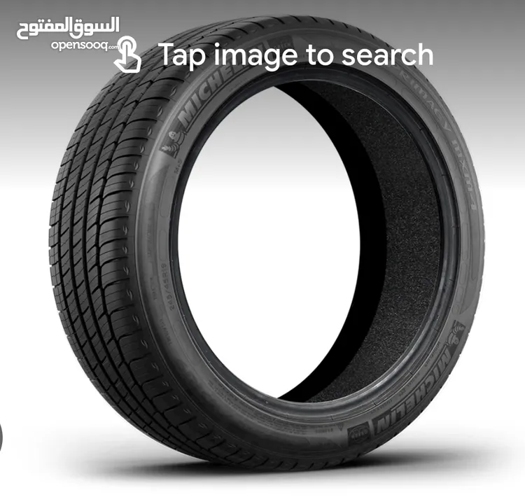 فرده واحده كوشوك ميشلين قياس 235/45/18 نوع Michelin primacy mxm4 مع عزل صوتي مستعمل 10,000 كيلو