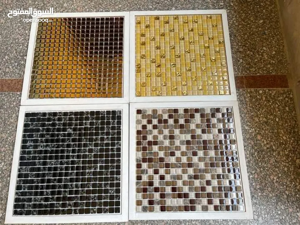 Mosaic for pool and decorations