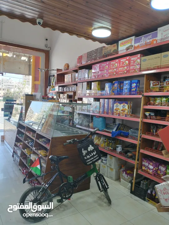 سوبر ماركت مجهز للايجار