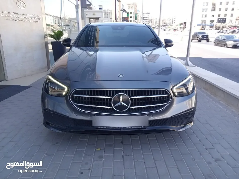 Mercedes E200 2021 السيارة وارد المانيا