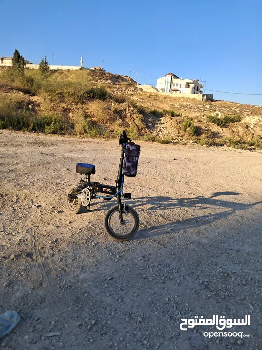 بسكليت كهرباء 36 فولت +شاحن اصلي سرعة 40