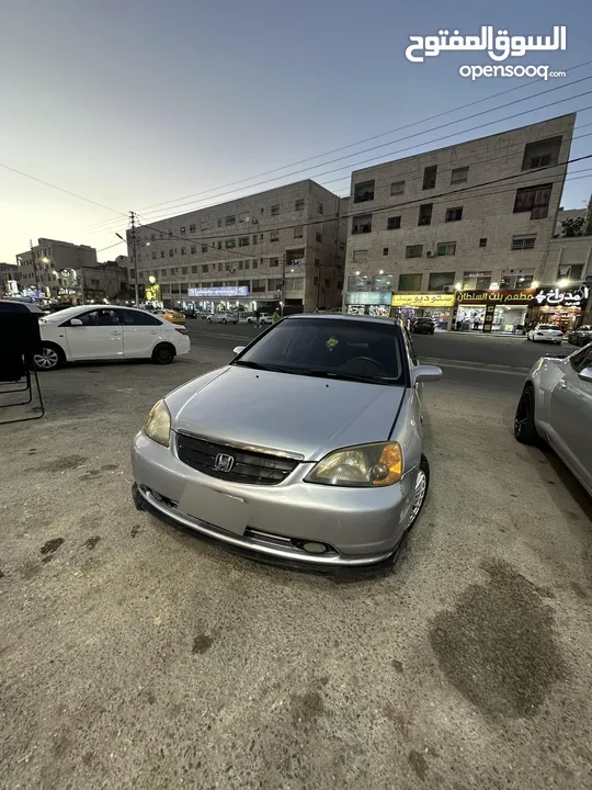 هوندا سيفك فحص 4 جيد بنزين اصلي 2003 اتوماتيك ماتور 17 ترخيص جديد بسعر حرق
