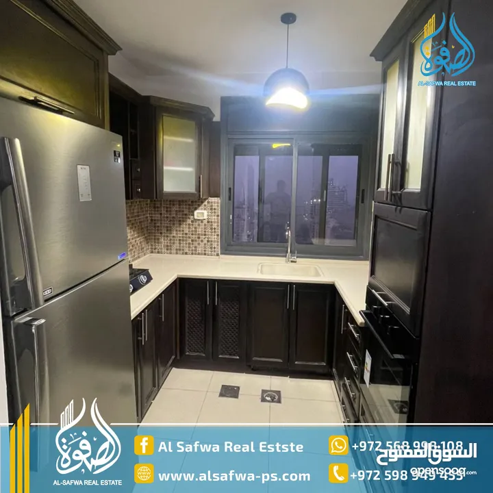 استديو مميز مفروش للايجار - الماصيون قرب فندق السيزر مع ترس واسع