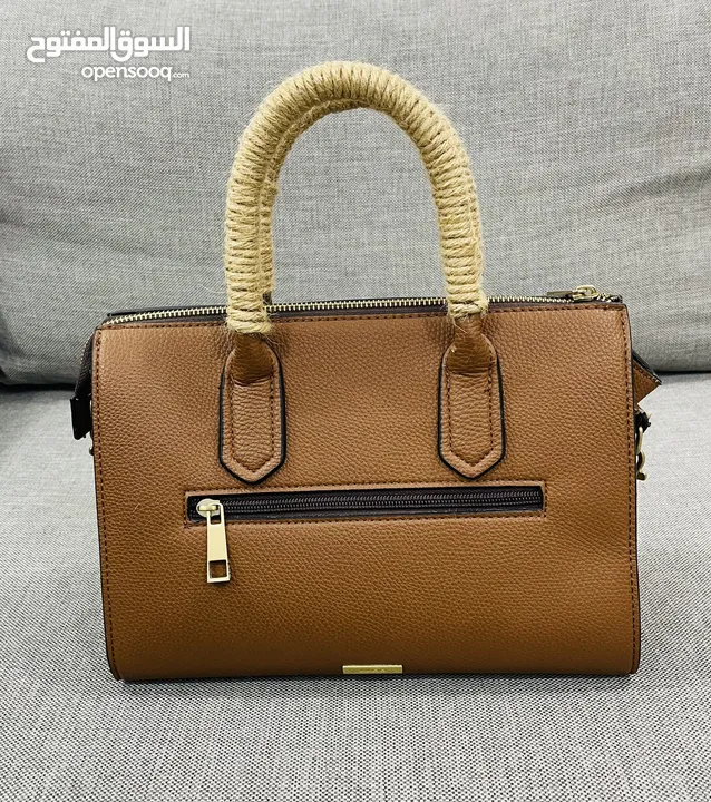 Aldo Leather Purse Brown Color Almost New جلد لون بني ماركة الدو