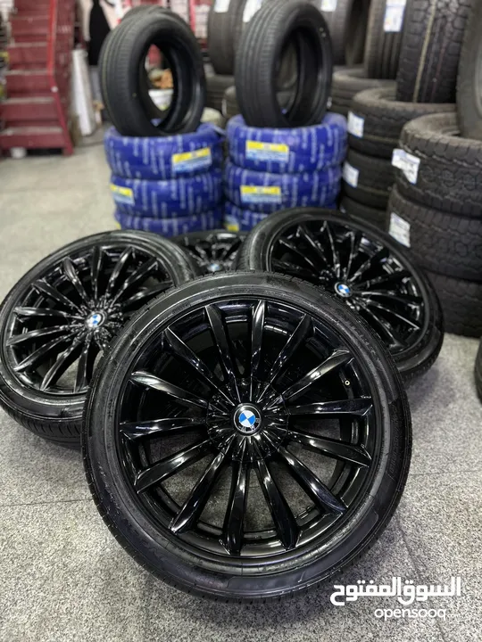 /:- جنط BMW W  -: اصلي بحالة الوكالة -: قياس 19 انش