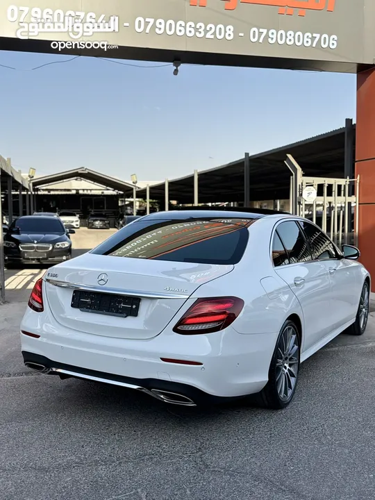 مرسيدس E350 2020 AMG فحص كامل فل اضافات اعلى صنف وارد المانيا ممشى قليل بحالة الوكالة
